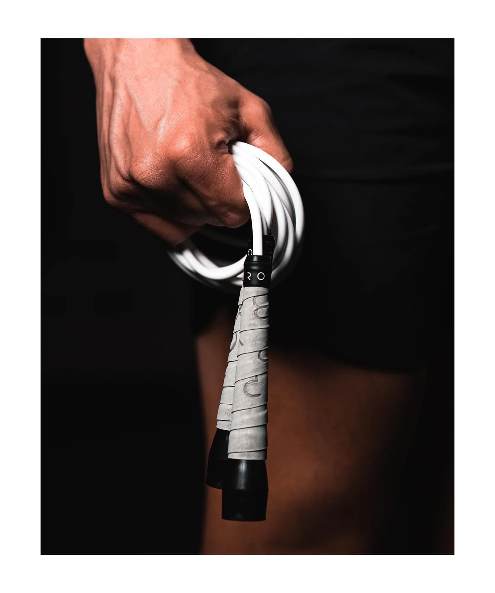 BOXROPE, A Jump Rope Made For Boxing, Tangle-Free, 15% Heavier Than A Normal PVC Rope, Boxer Jump Rope, Adjustable, Includes Grip Tapes For More Grip, Skipping Rope for Boxers, Premium Quality