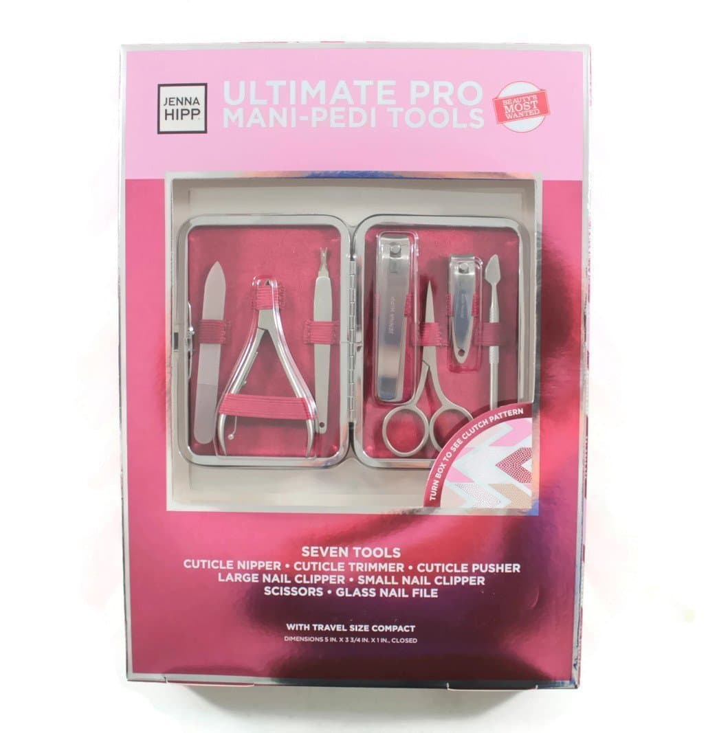 Ultimate Pro Mani-Pedi Tools Set (Berry/Multicolor)