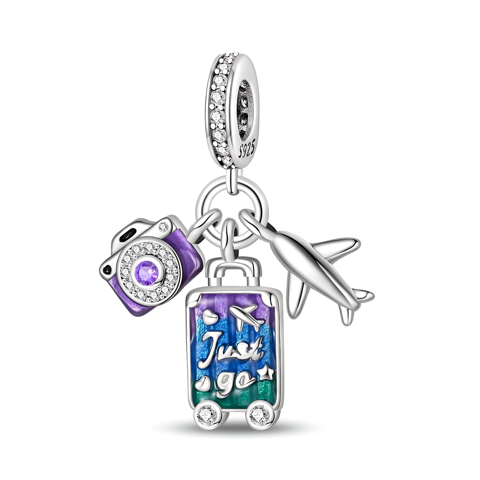 Coffee Cup Computer Dangle Pendants Beads Perfume Bottle Dragon Charms 925 Sterling Silver Bead Fits Women's Charm Bracelet & Necklace Jewelry Gifts for Women