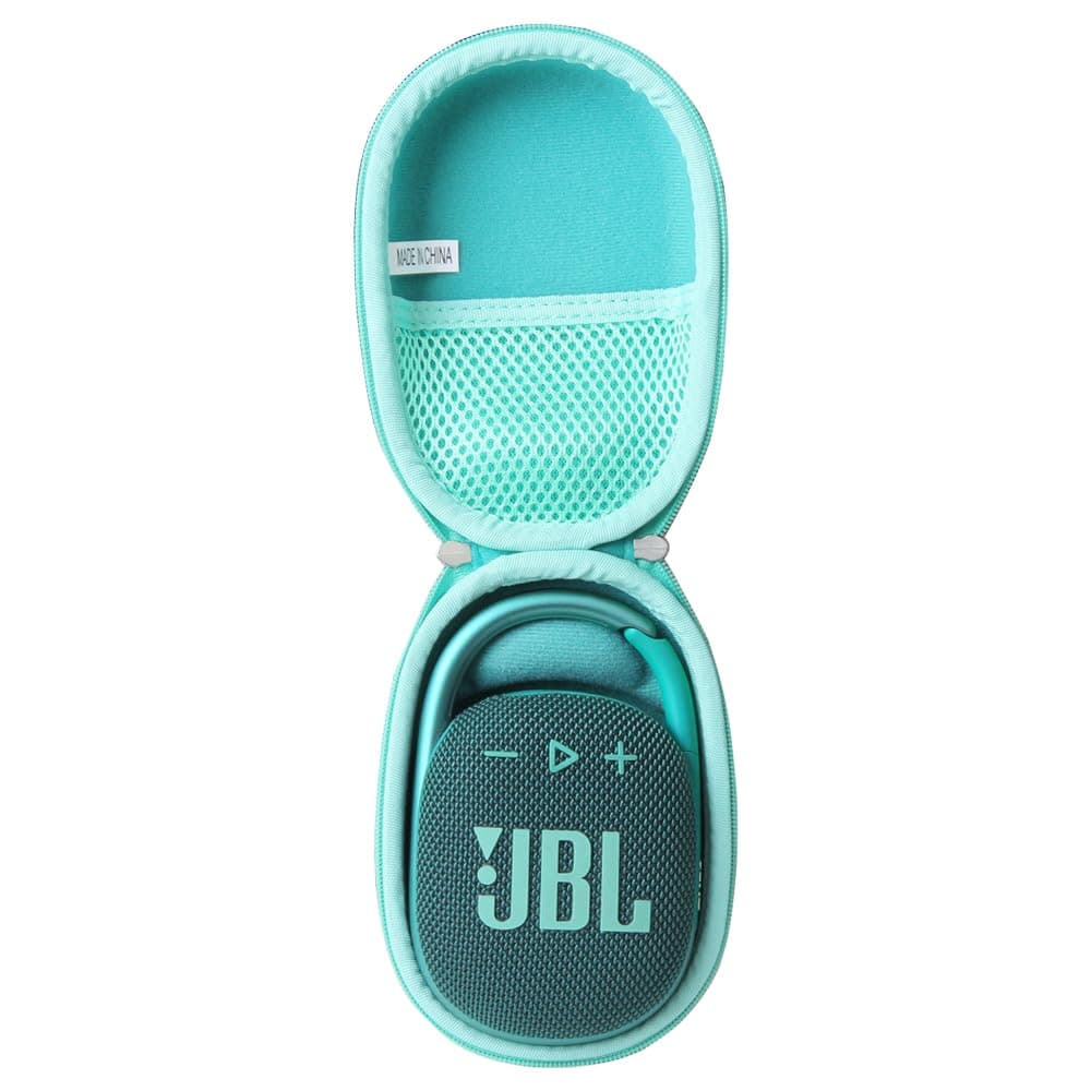 Travel Case for JBL Clip 4 /JBL Clip 5- Portable Mini Bluetooth Speaker (Teal)