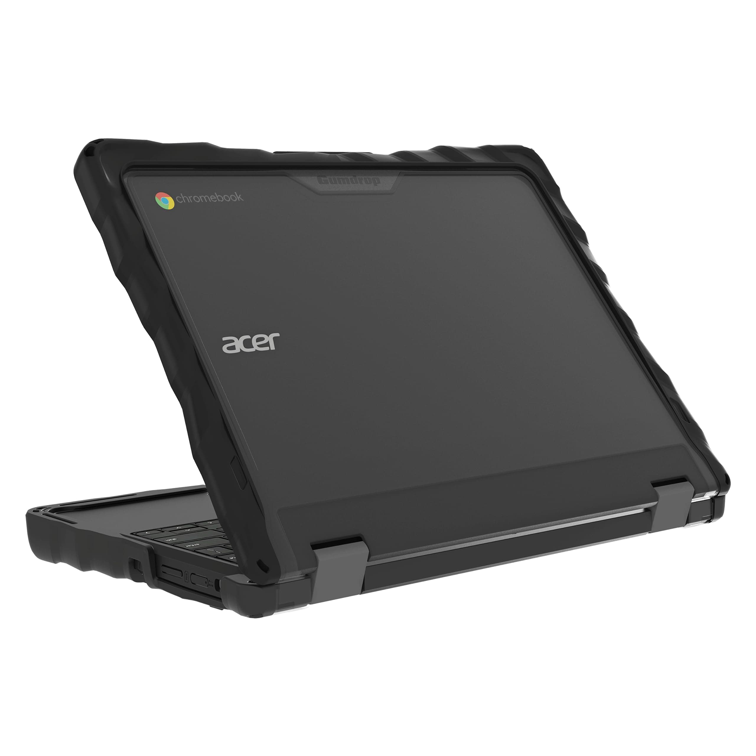 Gumdrop DropTech Laptop Case for Acer Chromebook Spin 511 (R756TN) 2-in-1 - Rugged Drop Test and Shockproof Reliable Device Protection for Kids K-12 Students, School, Office, Business - Black