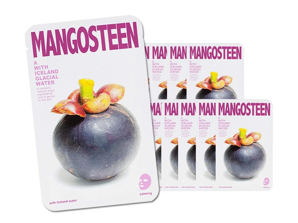 [CNF COSMETIC] THE ICELAND MANGOSTEEN MASK SHEET - [10pcs]