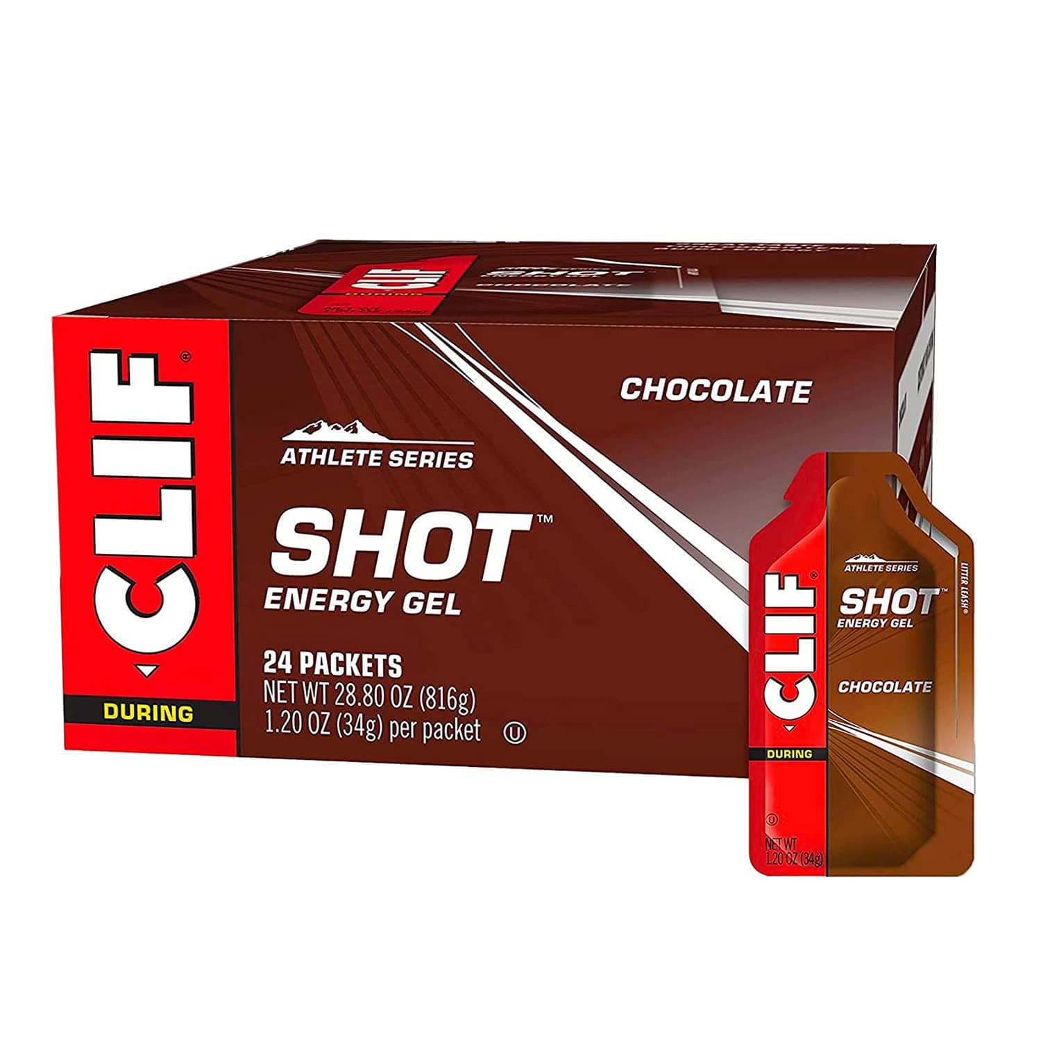 Clif Bar Clif Shot Energy Gel-Chocolate-1PC 34g
