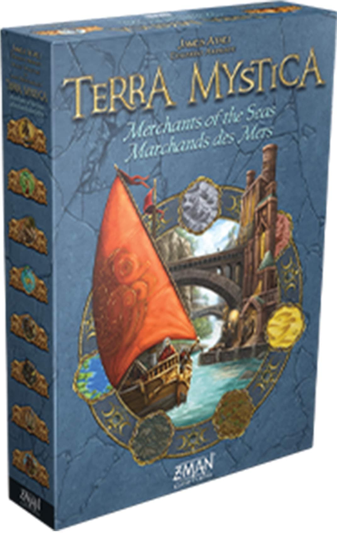 Terra Mystica: Merchants of The Seas Board Game Expansion - Enhance Your Strategy Game with New Ships, Shipyards & Double-Sided Board! Ages 14+, 2-5 Players, 60-150 Min Playtime, Made