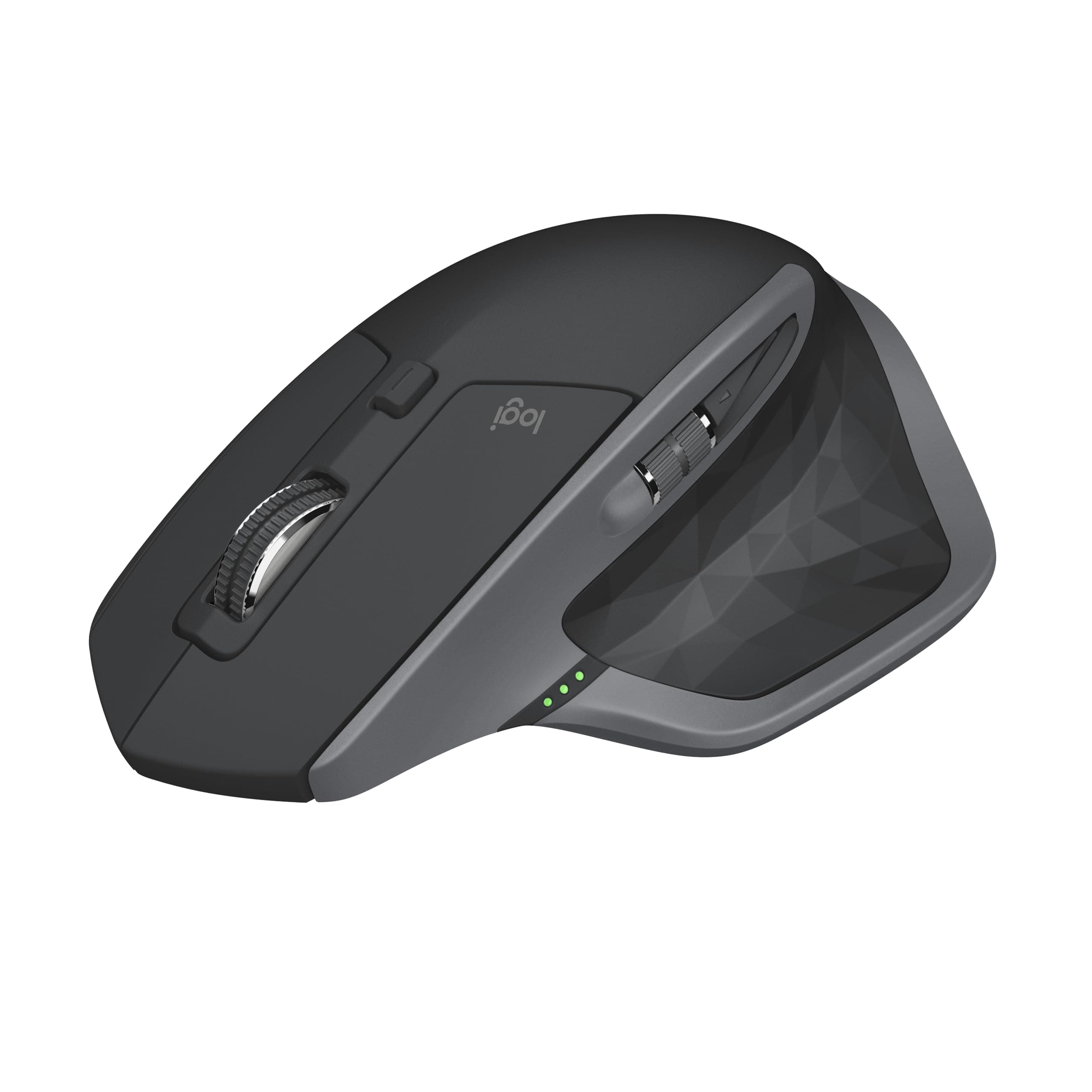 MX Master 2S Bluetooth Edition Wireless Mouse, Multi-Surface, Hyper-Fast Scrolling, Ergonomic, Rechargeable, Connects Up to 3 Mac/PC Computers