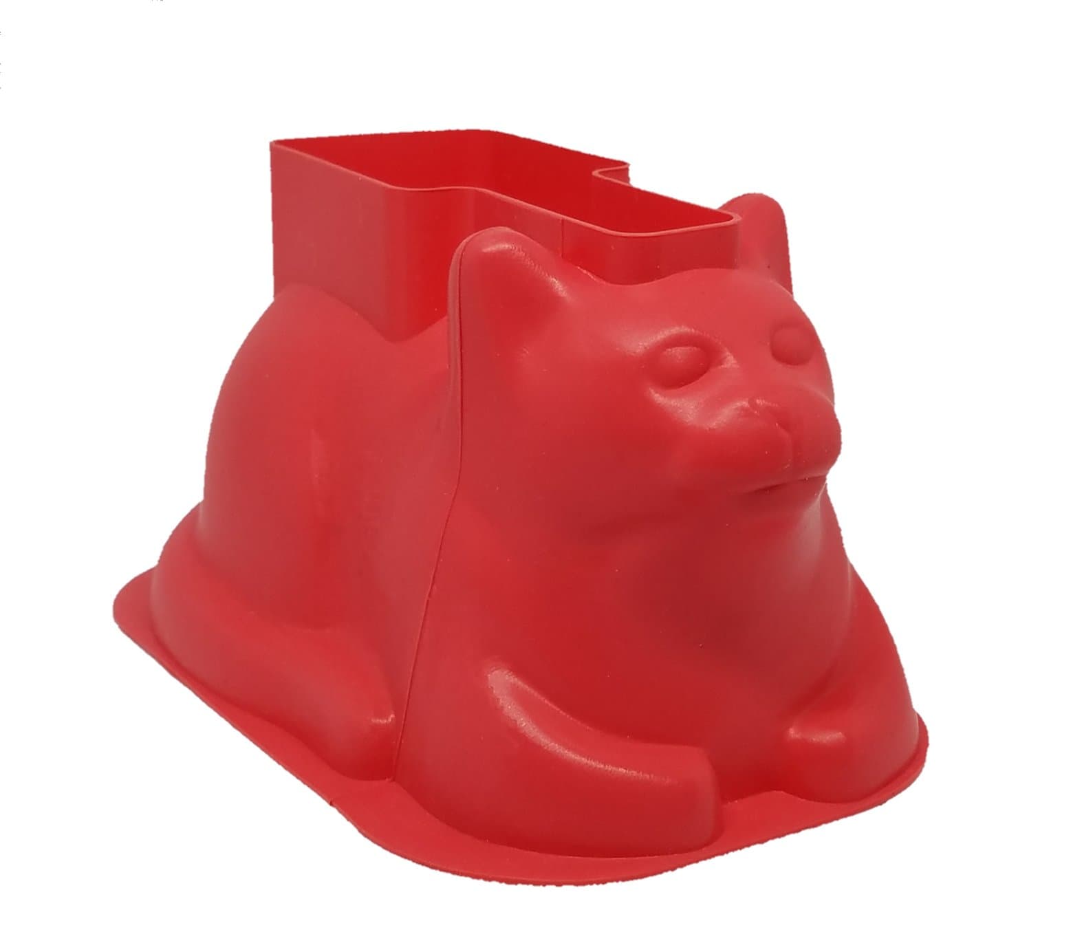 Charlie Cat Original Mini Cat Shaped Cake Molds (4 Pack, Silicone) - Cup cakes, chocolate, Jello - Great For Parties, Holidays - Unique Baking Gifts for Cat Lovers, Cupcake Lovers Baking