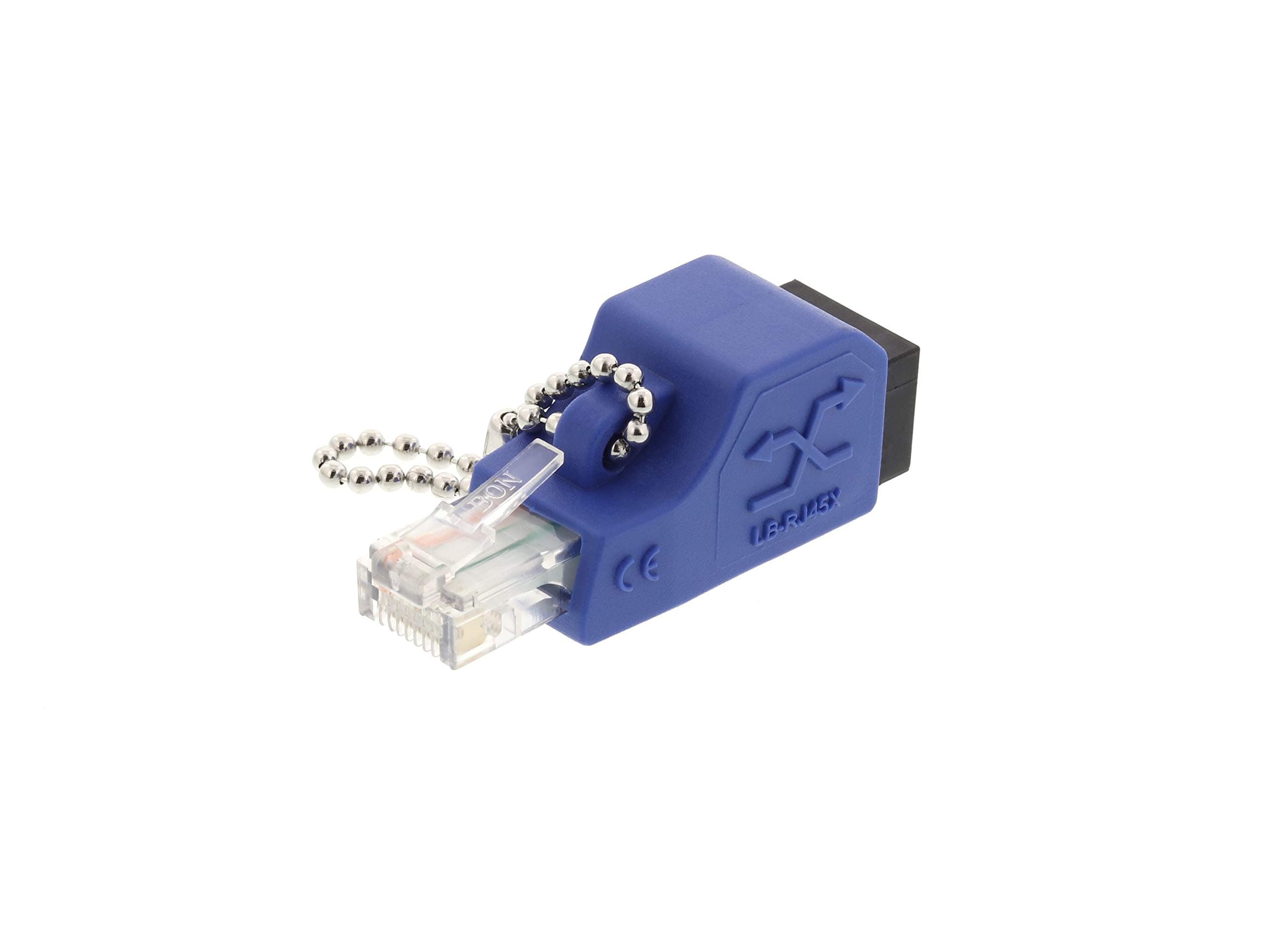 Fast Ethernet Crossover Adapter (Cat5e) - RJ45 Male to Female - 10/100Base-T Crossover for Legacy Devices