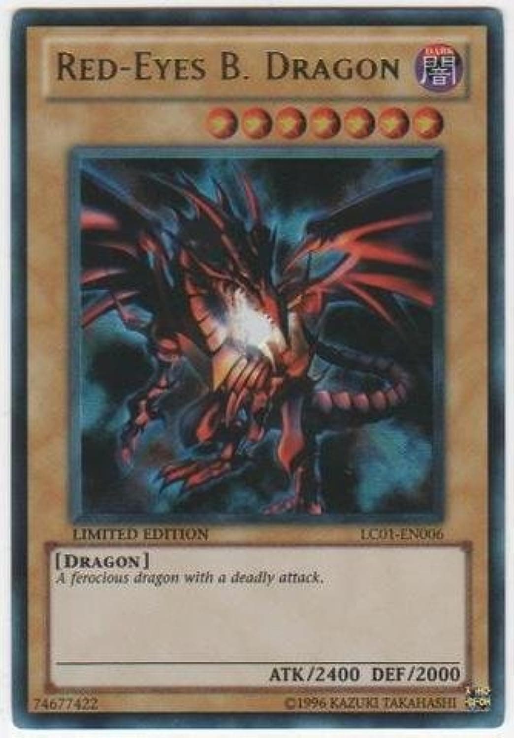 Red-Eyes B. Dragon (LC01-EN006) - Legendary Collection - Limited Edition - Ultra Rare