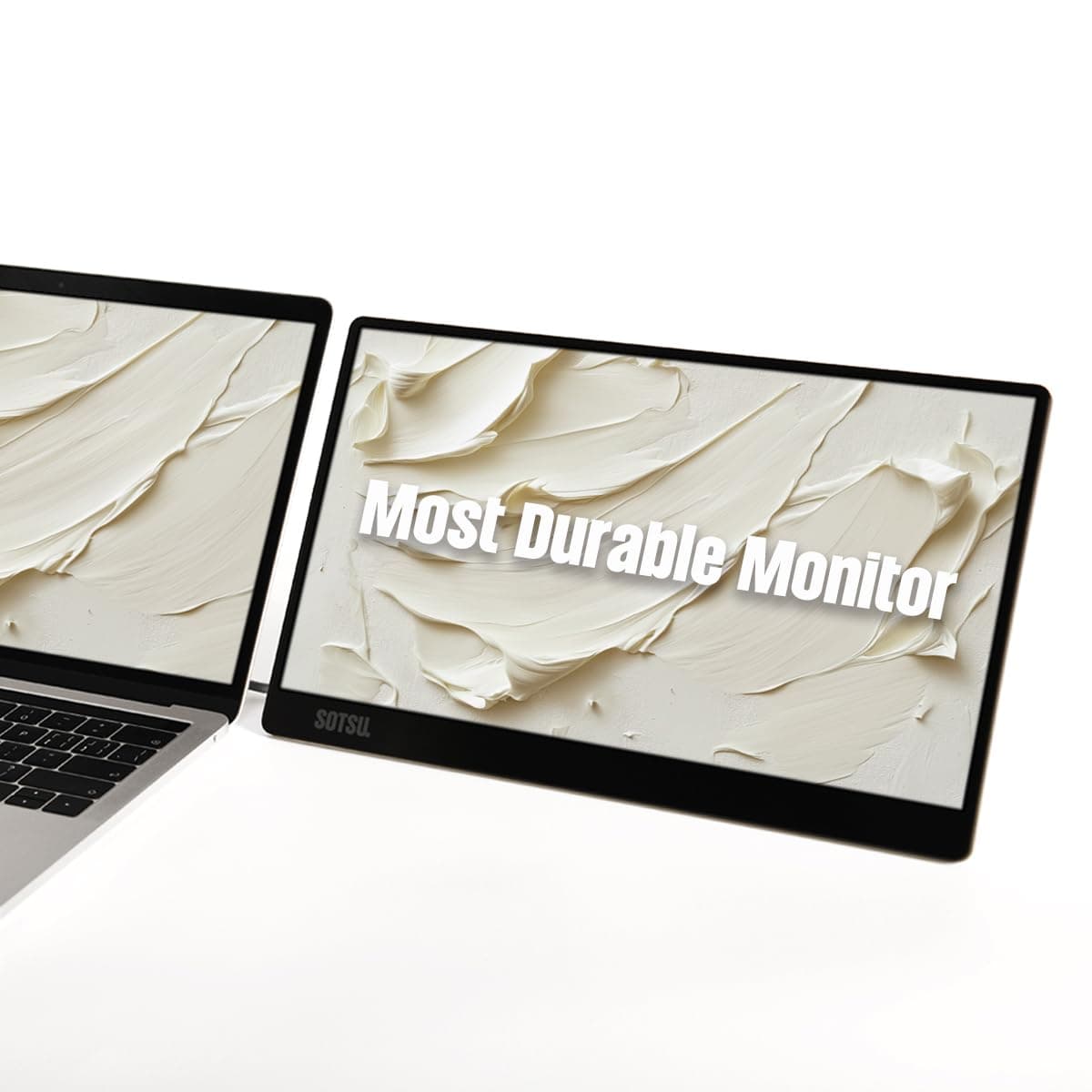 FlipAction Go 14“ Portable Monitor｜FHD 1080p｜400 Nits｜99% sRGB｜Full Metal CNC | Light weight and Slim｜w/Unique Pivoting Hinge and Protective Case - Perfect for Digital Nomads and Multitaskers