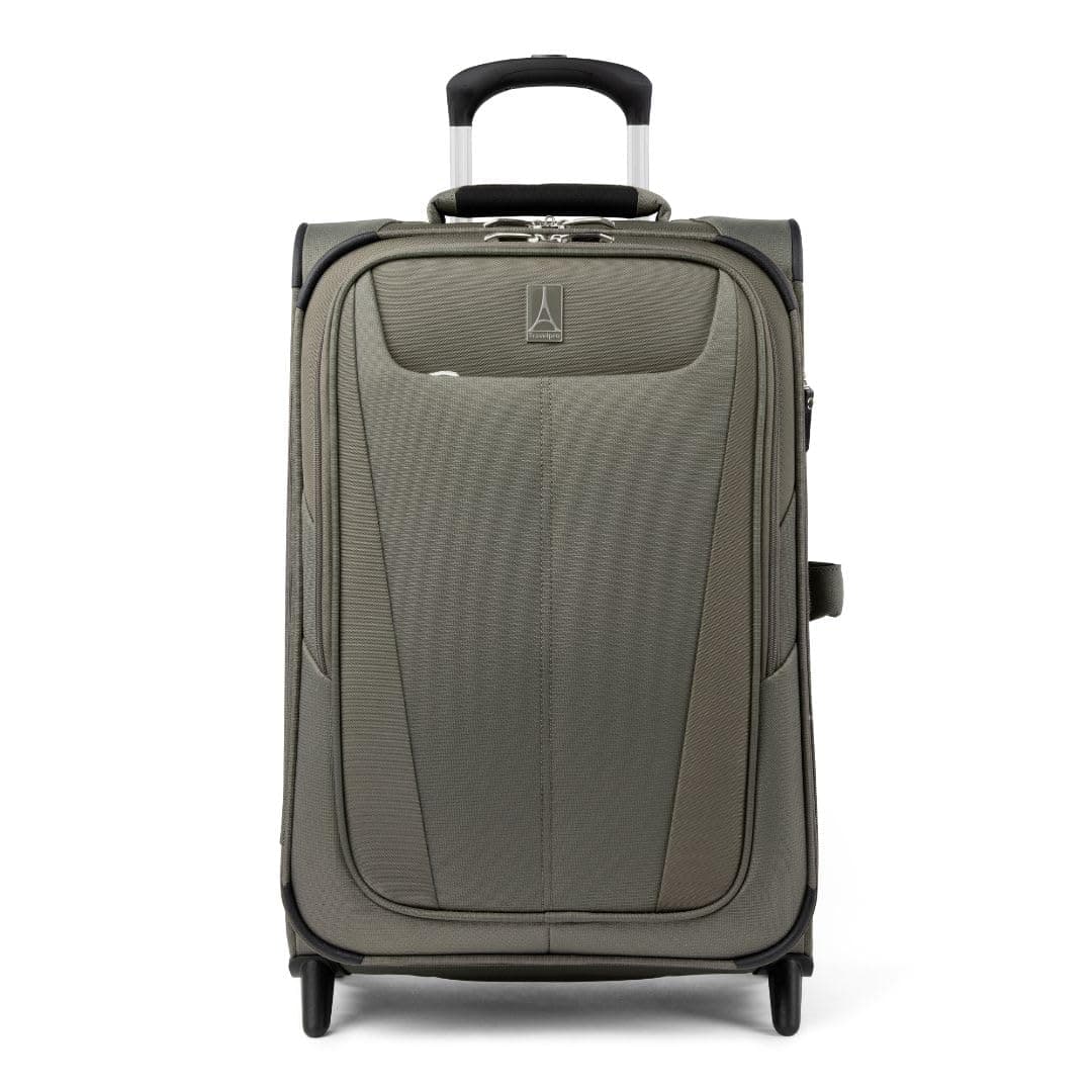 Luggage Maxlite 5 22" Lightweight Expandable Carry-on Rollaboard Suitcase, Slate Green