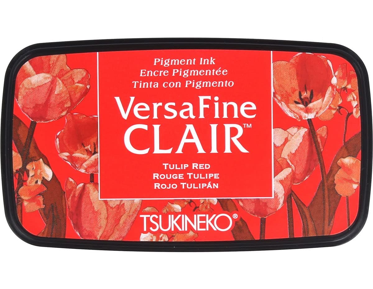 VersaFine Clair, Full Size Ink Pad, Tulip Red