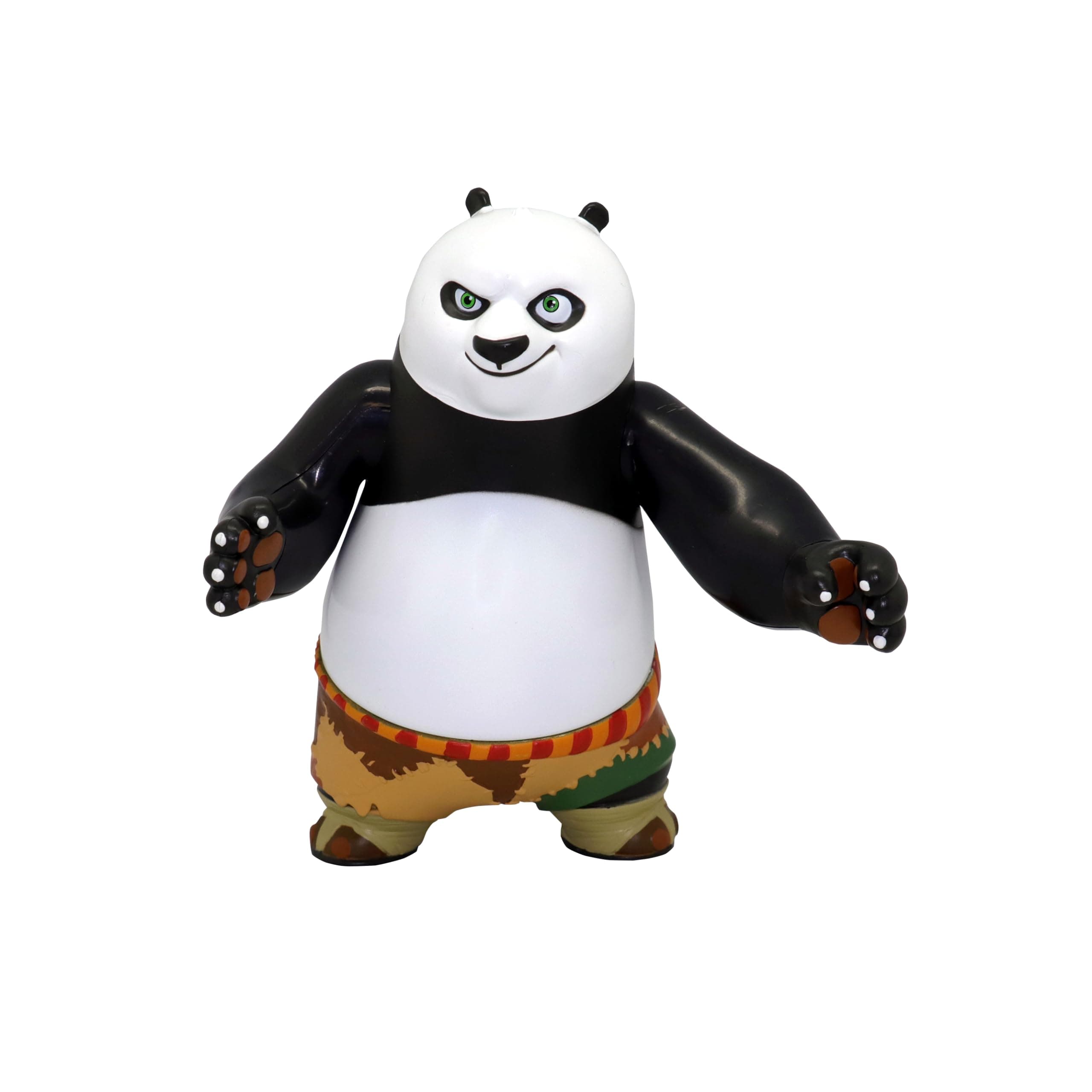 kung Fu Panda 4 - Po 5.5 Inch Figure Featuring Action Activated Sound Effects and Chopping Action, Accurately Sculpted and Articulated, Suitable for 4 Years and up