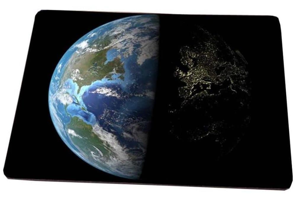 Planet Earth Mouse Pad Mousepad of planet Earth Day and Night, MP114