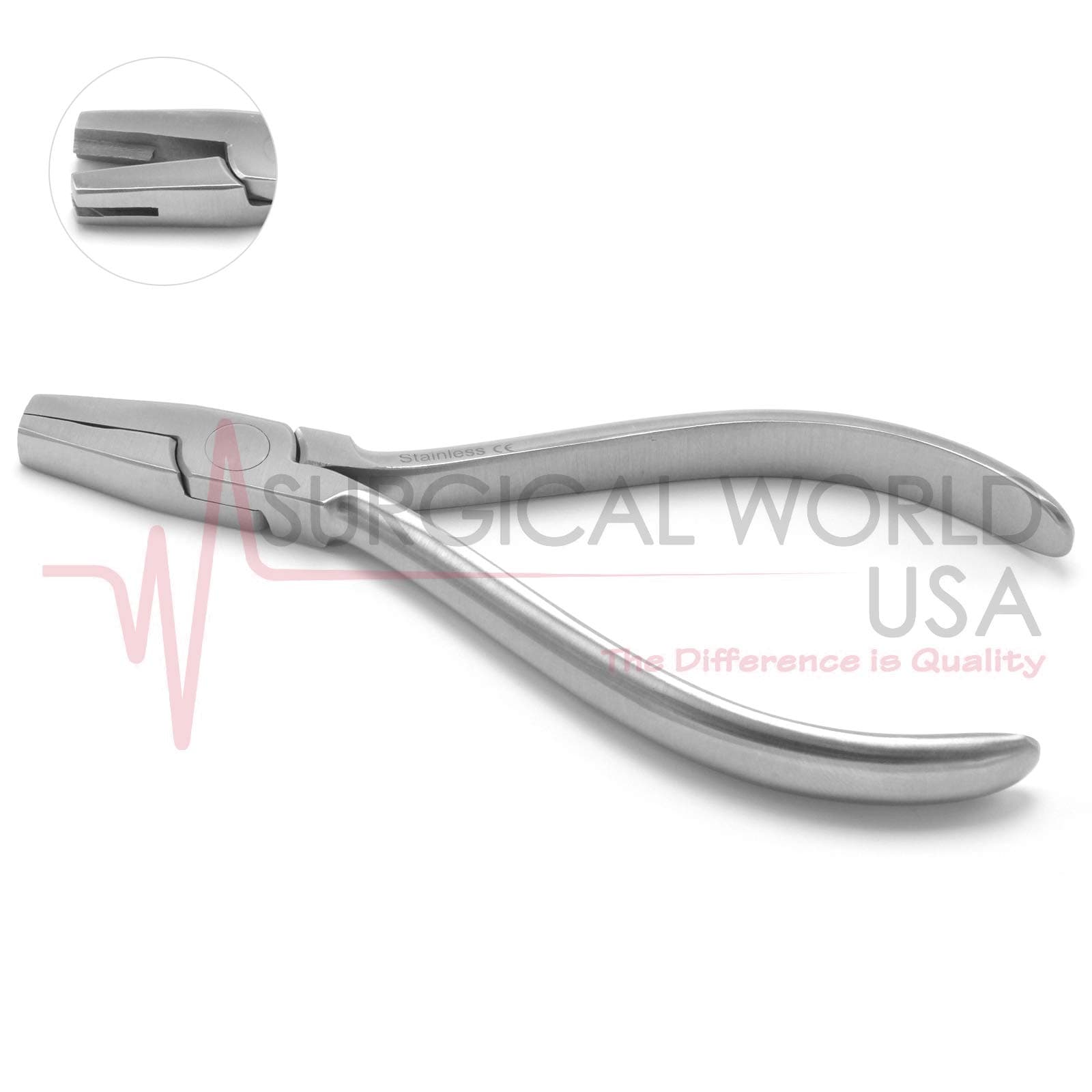 V Stop Pliers Orthodontic Places V Bend On Arch Wires Wire Forming Pliers