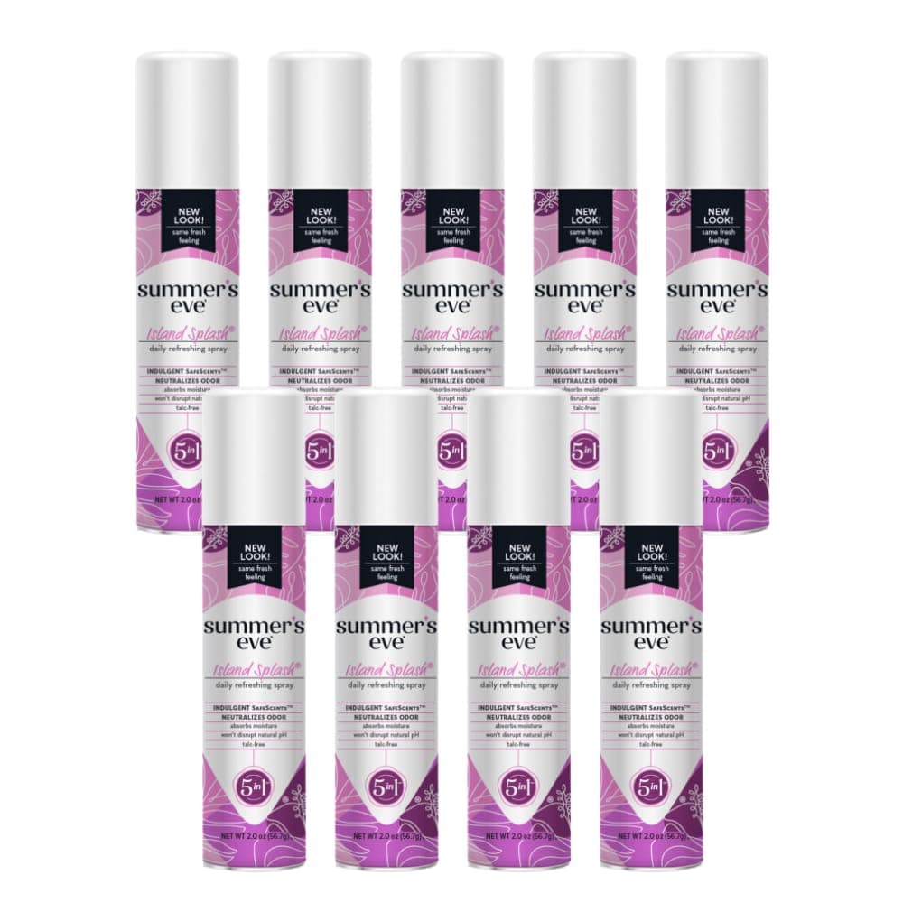 Summer's EveFreshening Spray, Island Splash, 2 Oz (Pack of 9)