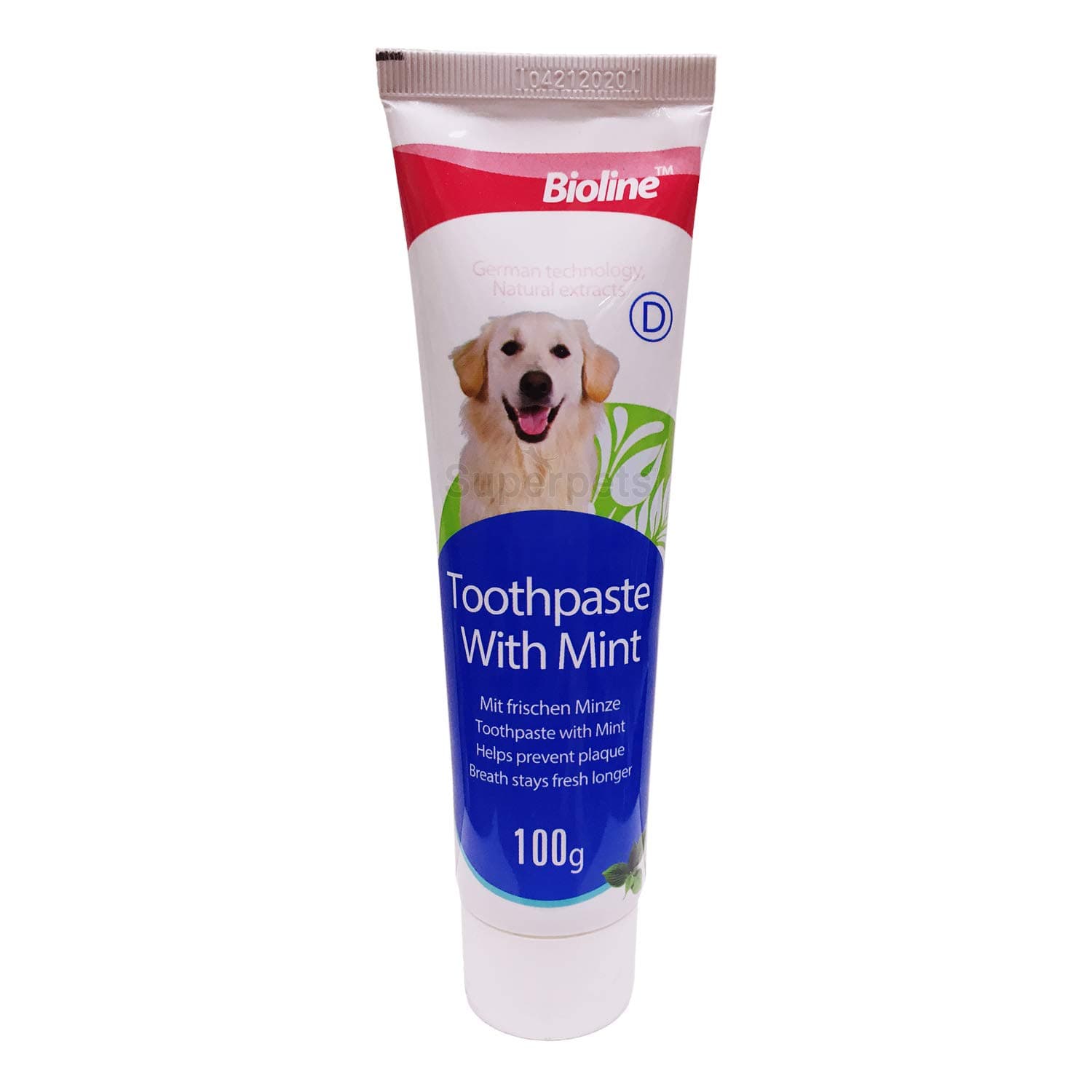 Tooth Paste Mint Flavour 100G, White