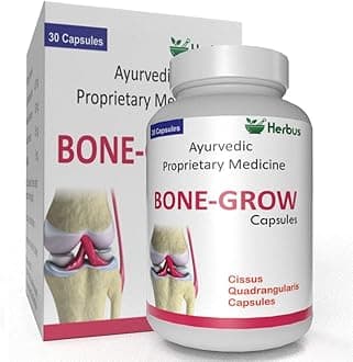 Ultra Healthcare Bone Grow | Enriched with 4 Ayurvedic herbs | 100% Natural | Pack of 1