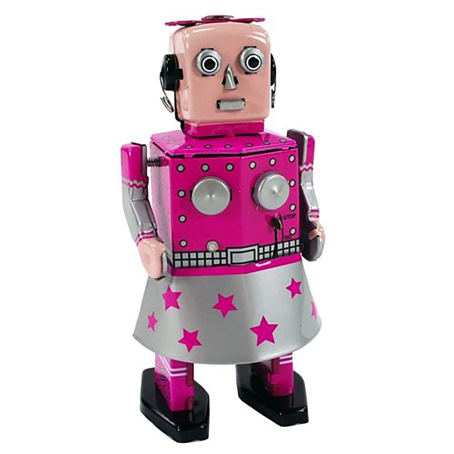 STUDIO R59 VENUS ROBOT Wind Up Tin Toy Clockwork Vintage Collectable Replica Gift, Perfect for Collectors Iron Nostalgia