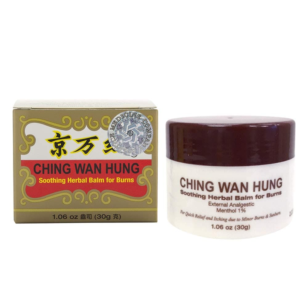 SOLSTICE MEDICINE COMPANY Ching Wan Hung Herbal Balm for Burns, 0.02 Pound