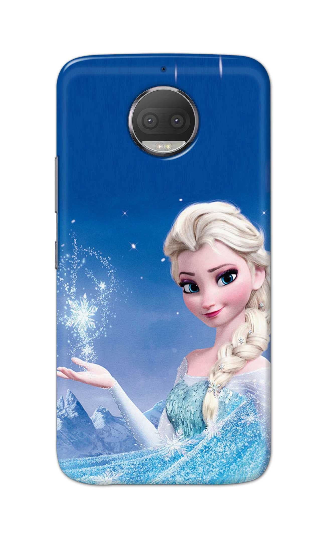 PRINTFIDAA Cute Cartoon Girl Like Queen Printed Designer Hard Back Case Cover for Motorola Moto G5S Plus (5.5"), XT1803, XT1805, XT1806, XT1804 -(YG) MVN1006