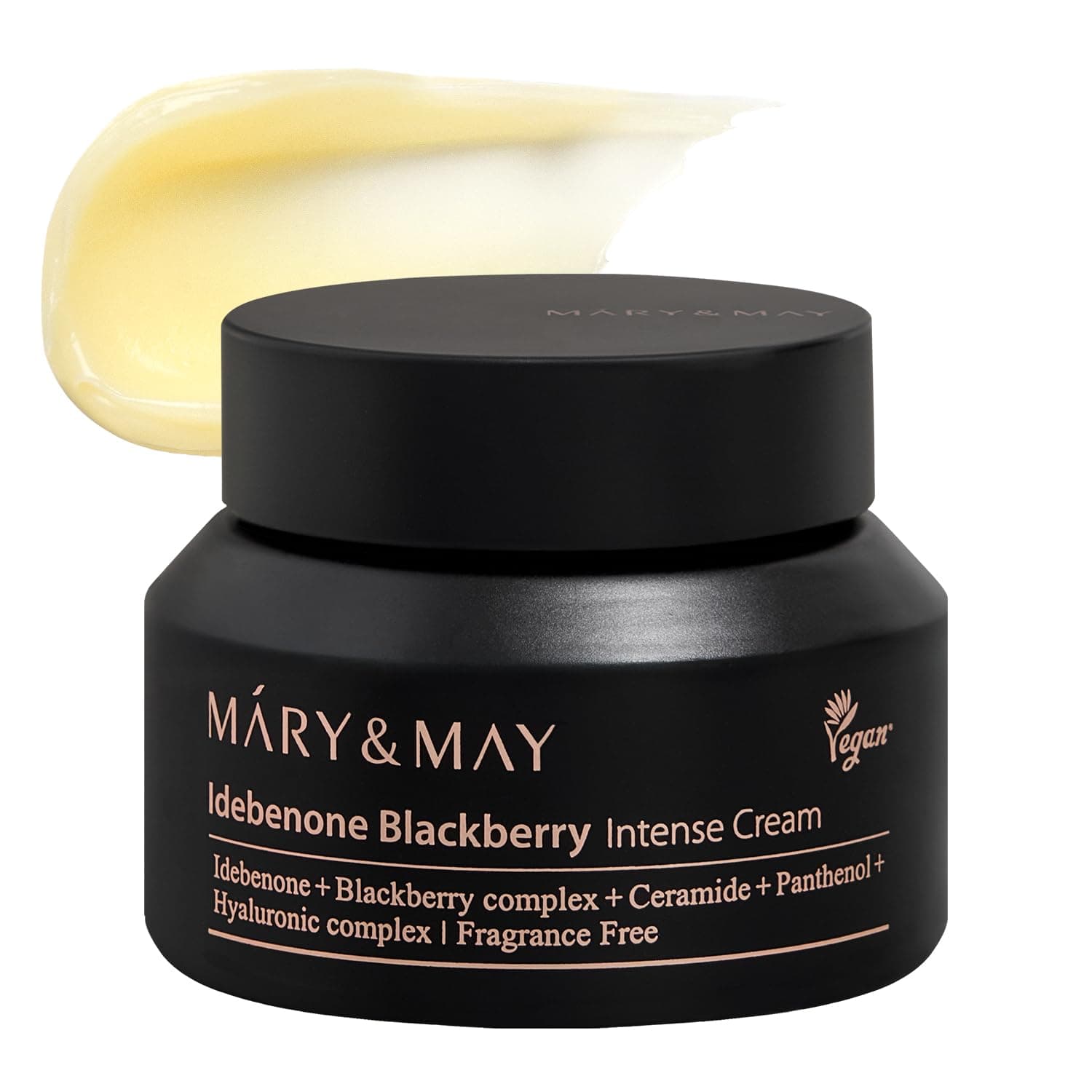 Idebenone Blackberry Intense Hydration Cream - Advanced Skin Barrier Strengthening Face Moisturizer with Niacinamide, Ceramide, and Hyaluronic Acid for Deep Moisture and Antioxidant, 70g
