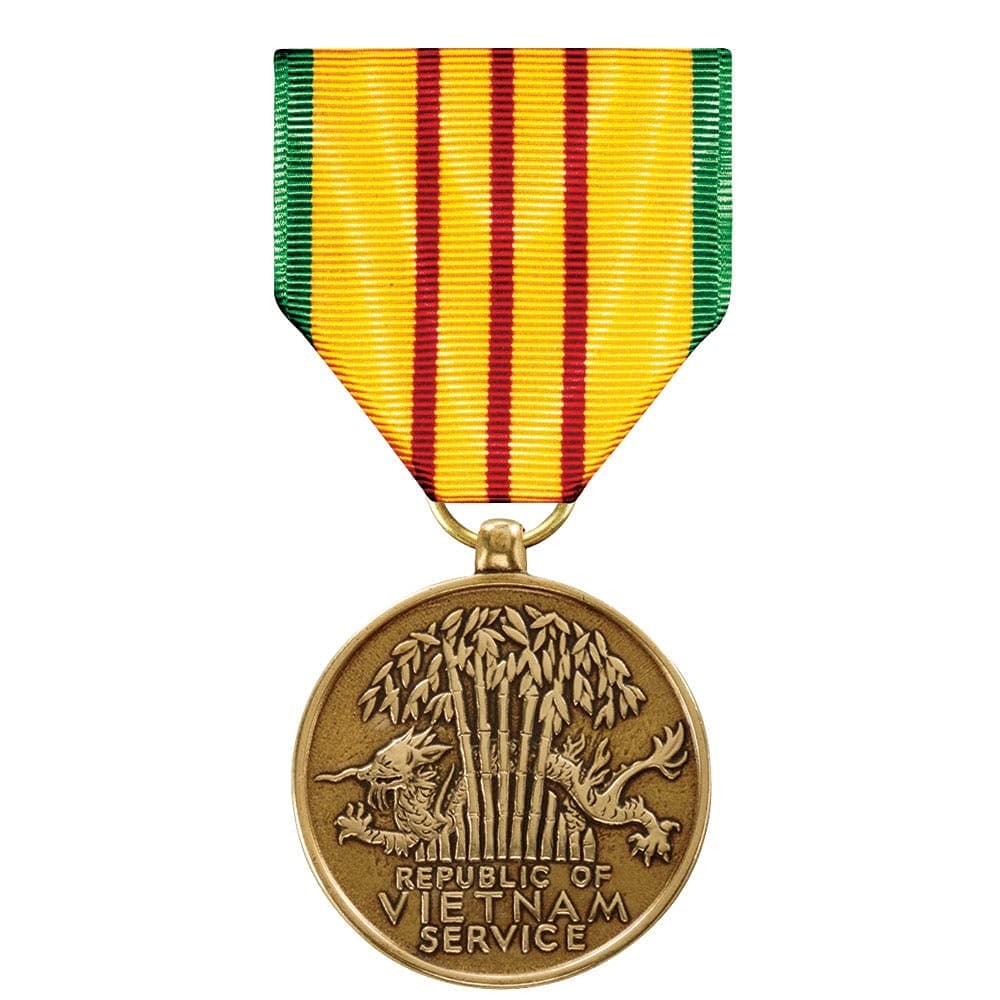 MEDALS OF AMERICA EST. 1976 Vietnam Service Medal VSM Full Size Bronze Medal