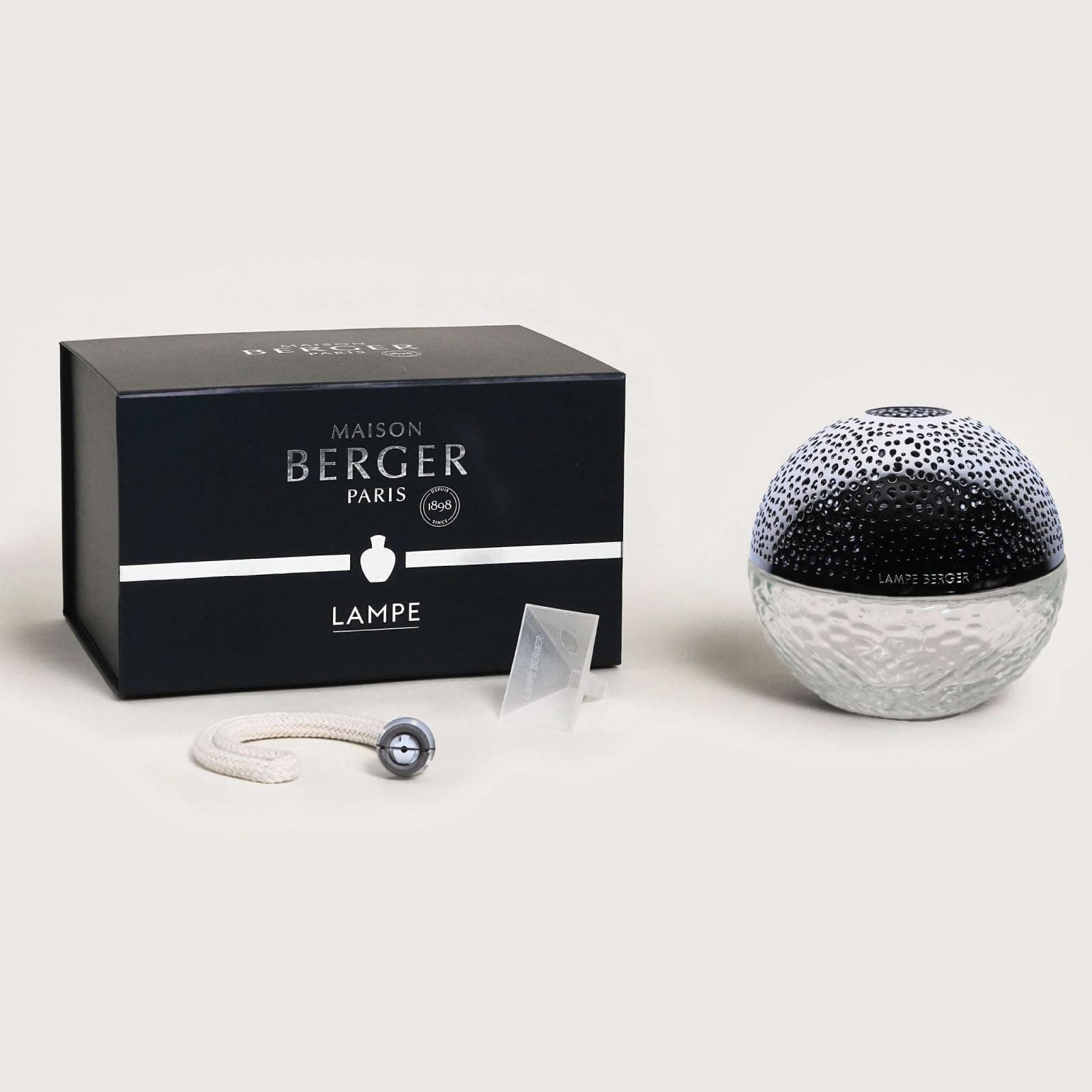 MAISON BERGER Paris Oil Burner 4795 Gravity Transparent + Lighter