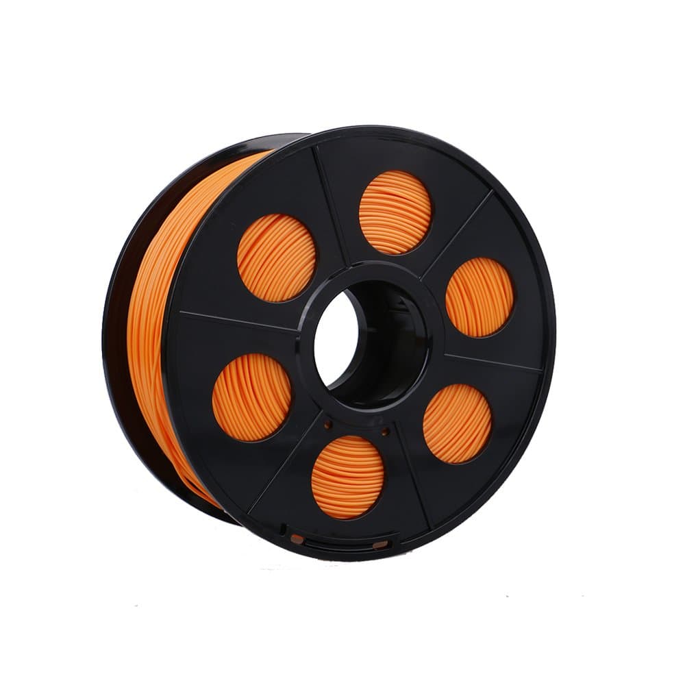 Hackka 1.75mm 1KG/2.2lb TPU 3D Printing Filament (Orange) Flexible Filament with Soft Texture