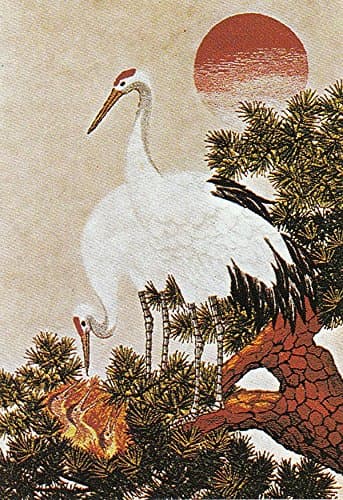 Shishu 235 Sunrise Crane Japanese Punch Embroidery Kit