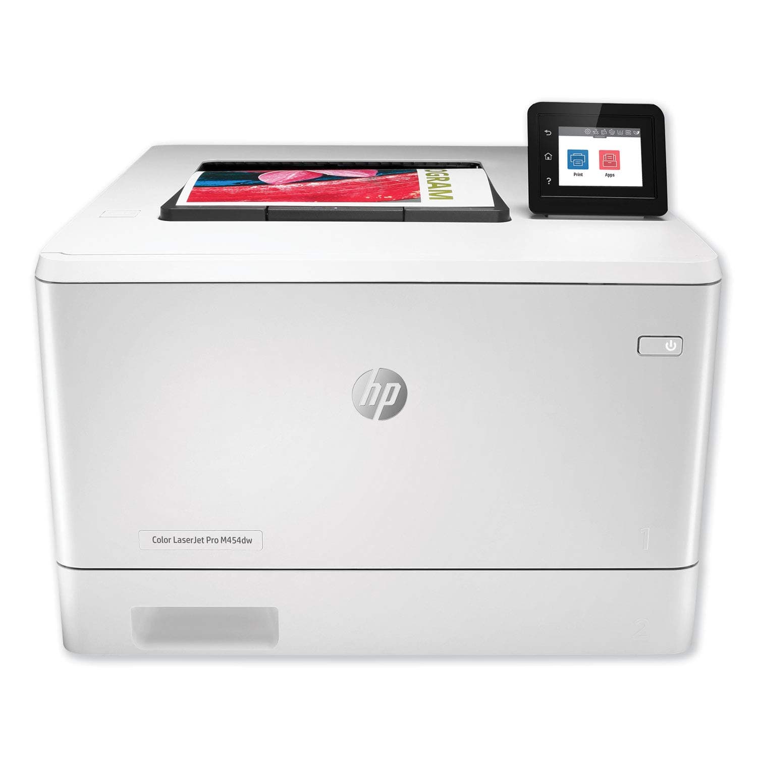 HP Color LaserJet Pro M454dw Printer (W1Y45A),White