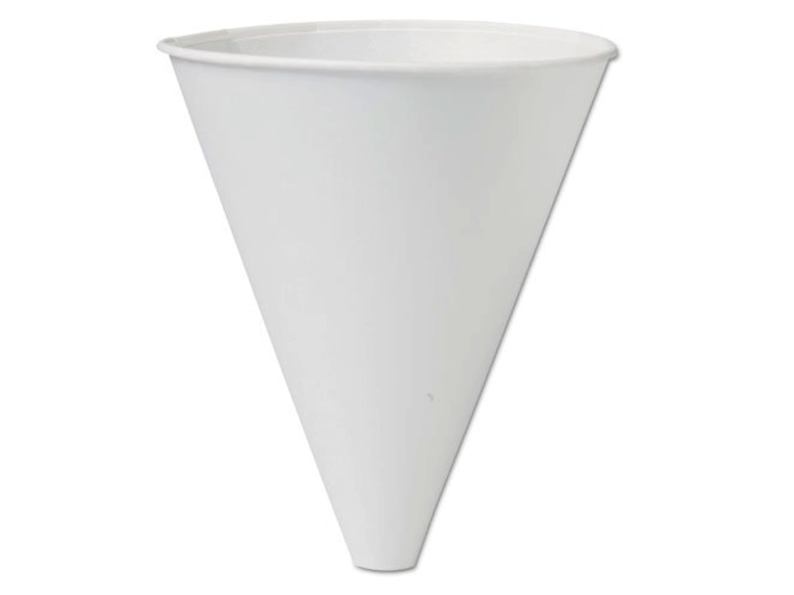 Solo Bare - 10BFC-2050 Eco-Forward Recyclable Paper Cone Funnel, 10 oz. Disposable (1 Pack (125ct))