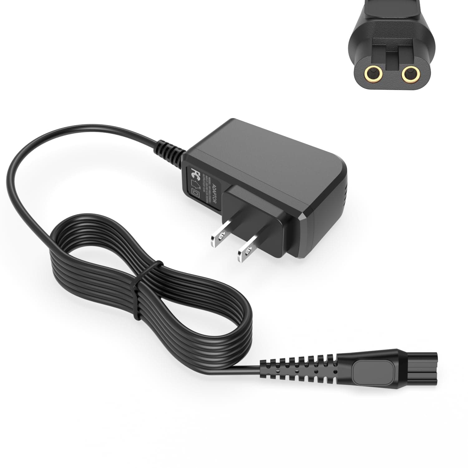 Superer 15V Charger Fit for Philips Norelco HQ8505 3000 5000 6000 7000 9000 Series, Multigroom MG5750 MG7750 MG7770 MG7790 QP6531 BG7030 BG7040 BG5025 S9987 Shaver Trimmer Power Cord