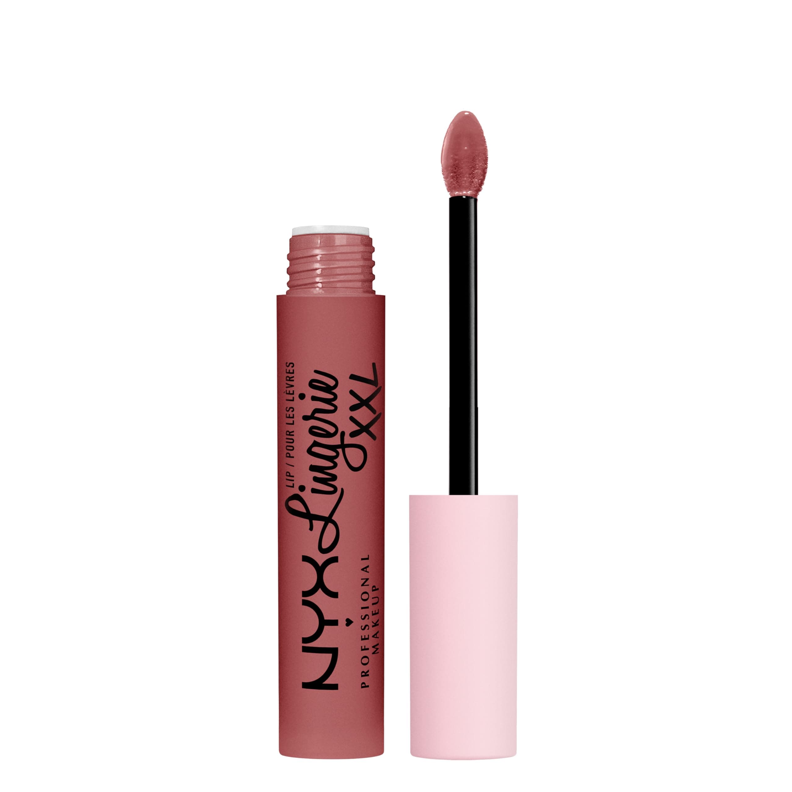 Lip Lingerie XXL Matte Liquid Lipstick - Strip'd Down (Coral Beige)