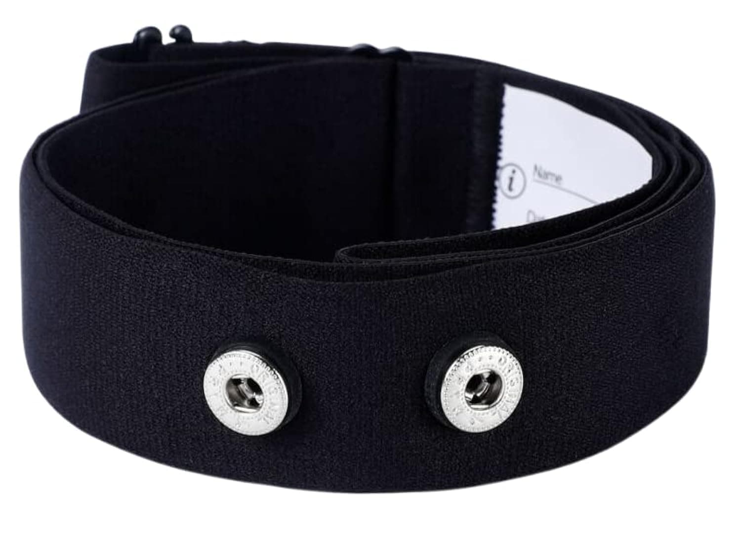 Chest Strap,Heart Rate Monitor Adjustable Replacement Strap Fits for Mz Switch Chest Strap,Black