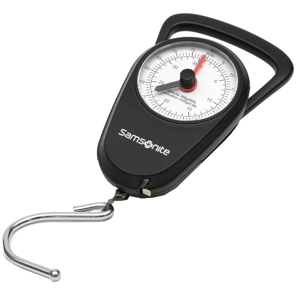 Manual Luggage Scale, Black, One Size