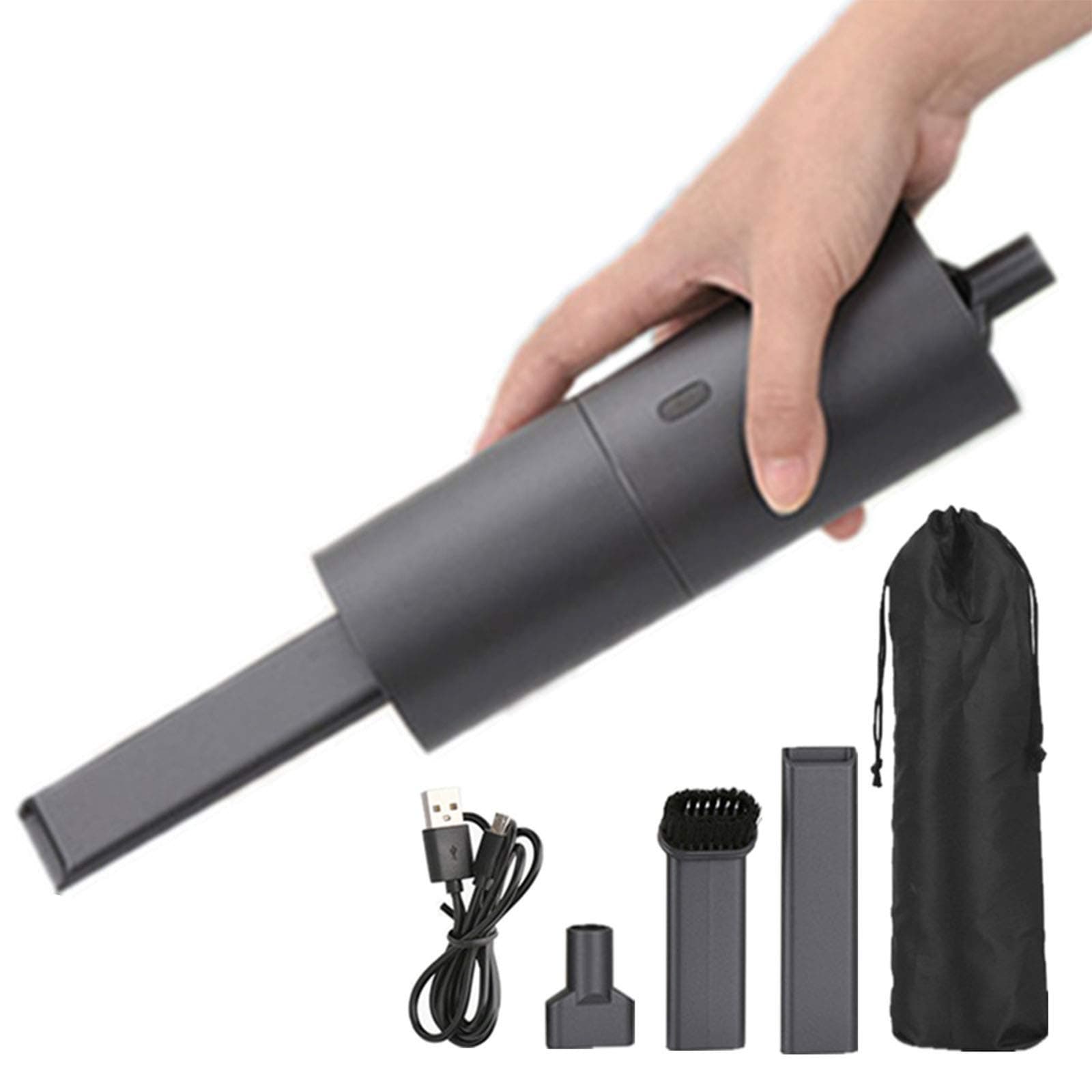 Handheld Cordless Vacuum er Air er Blower Dual-Purpose Rechargeable Portable Handheld Mini Vacuum Easy to Remove Keyboard Computer Office Desk