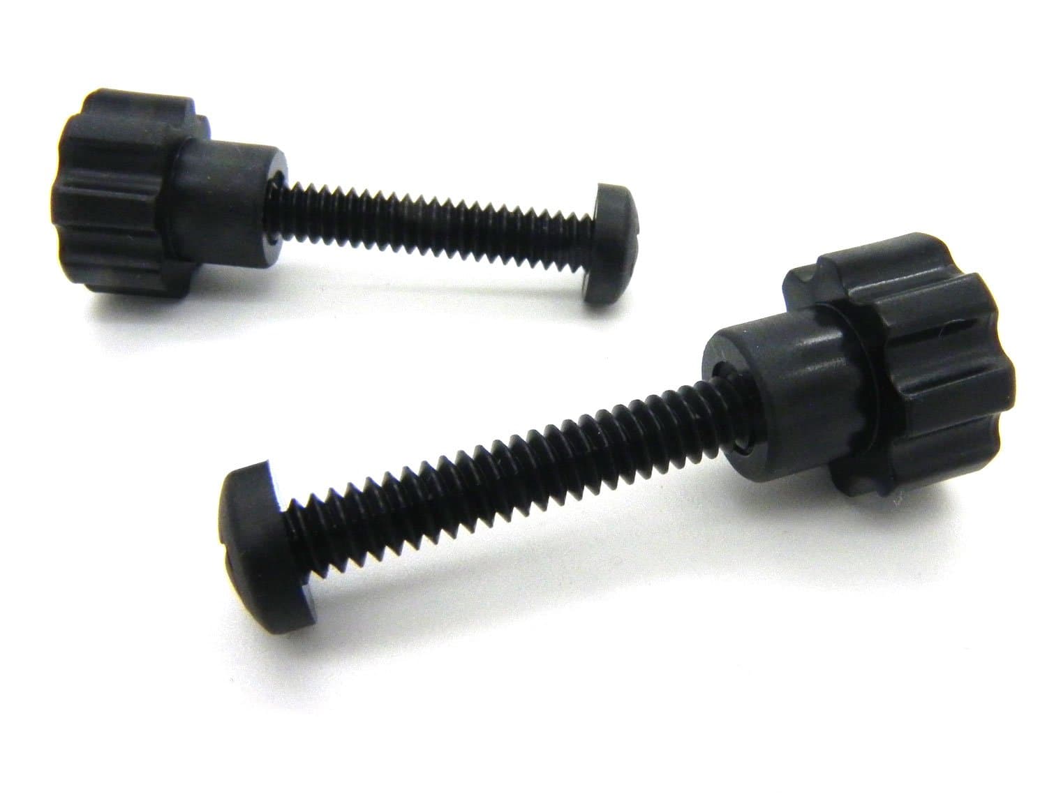 Pet Carrier Fasteners - 12pk BLACK (PLASTIC BOLTS - PLASTIC NUTS)
