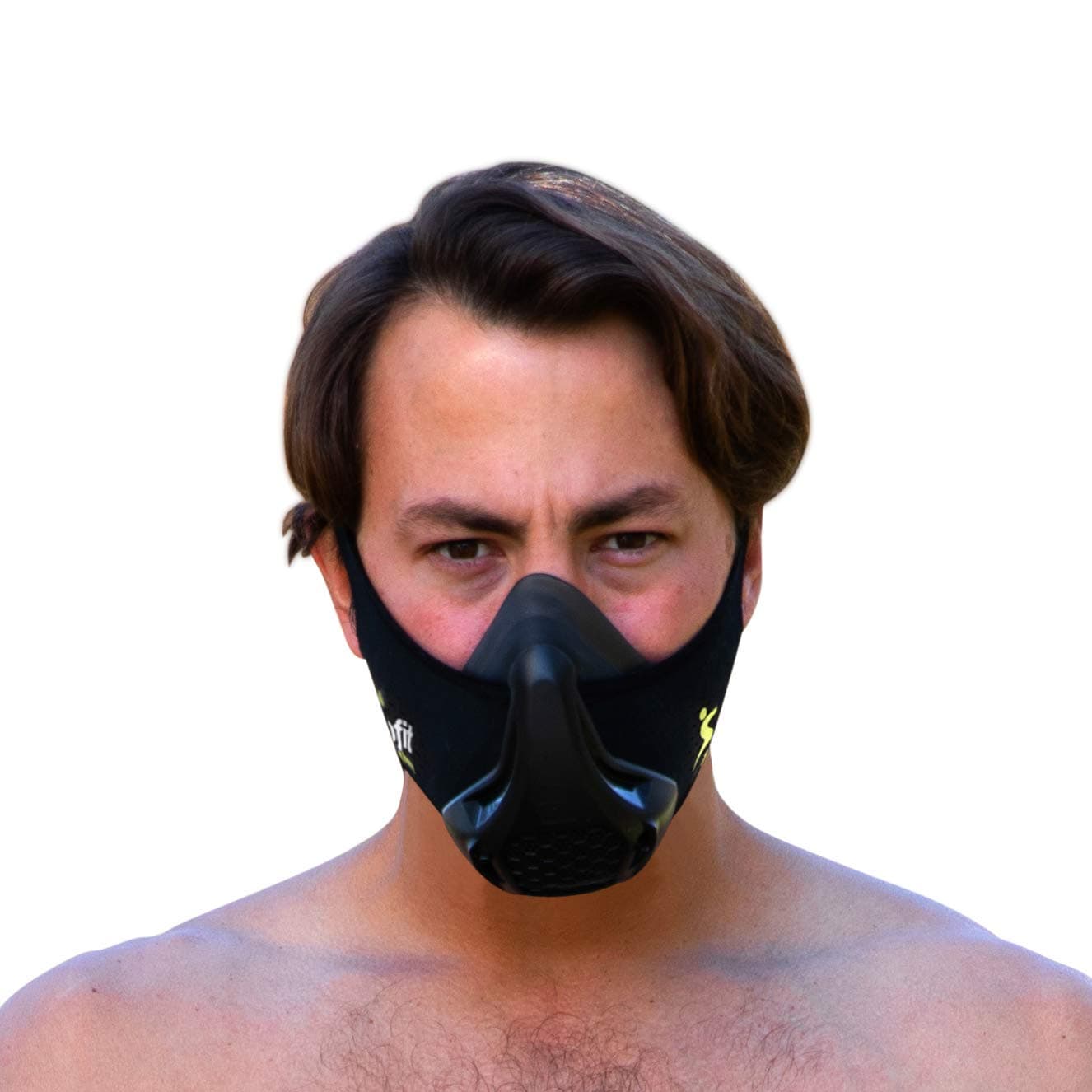 Solofit Training Mask – Workout Fitness Bane Mask for Running, Cardio, Breathing, Gym, Endurance, MMA, High Altitude & Exercise for Men & Women – Twenty Four Resistance Levels - Low Oxygen Breathing