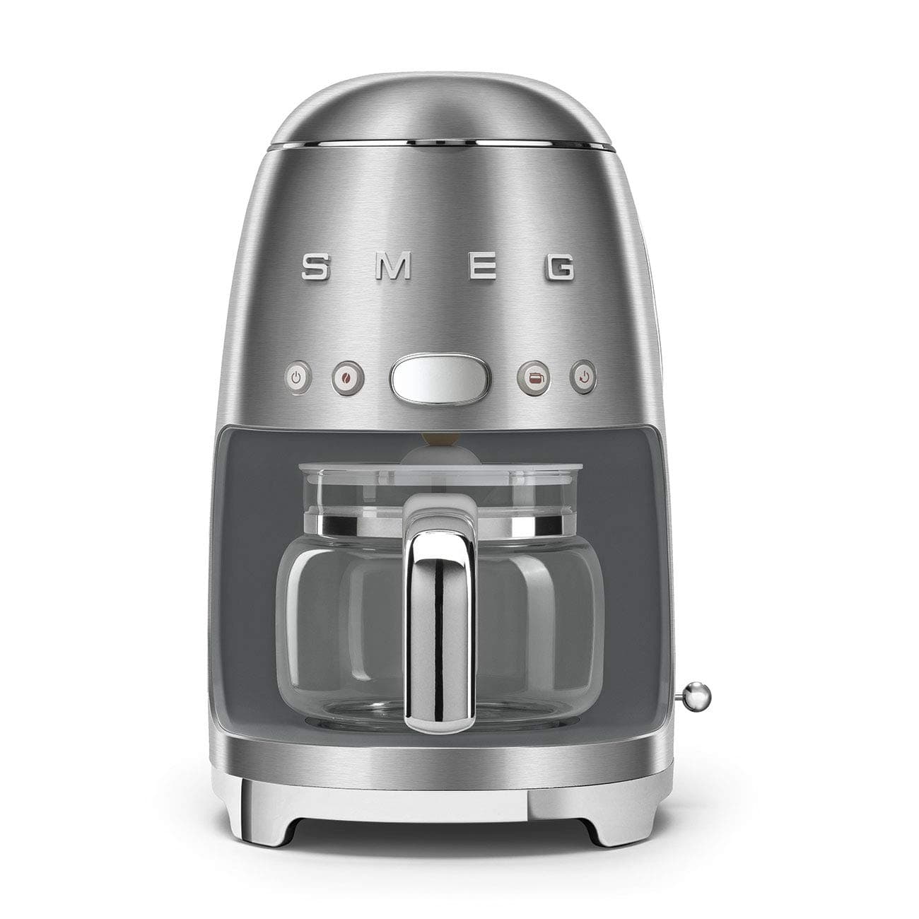 Smeg Coffee Maker Retro Style 10 Cup Programmable Coffee Maker Machine Stainless Steel