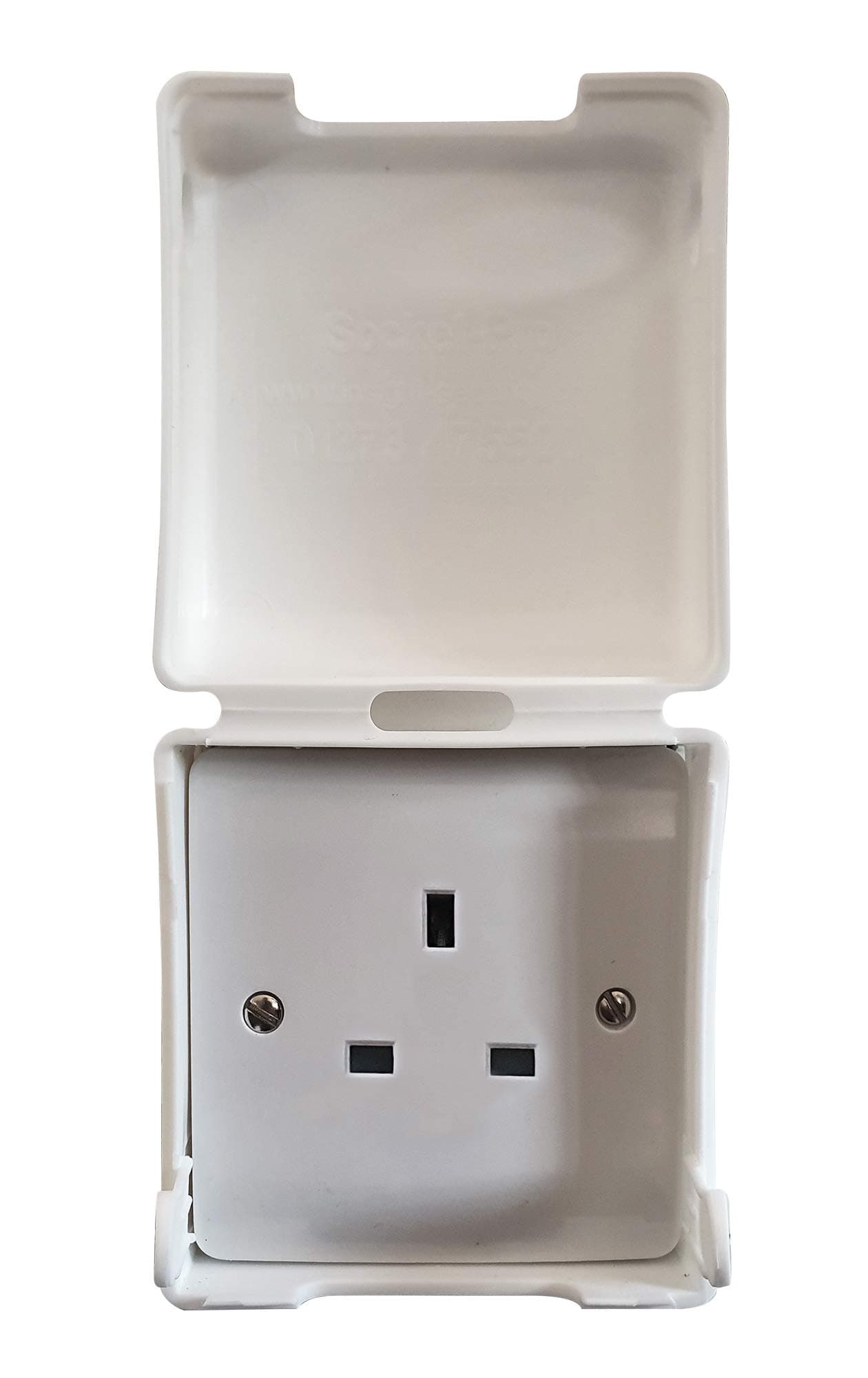 BabySecurity Electric Plug Socket Cover (1 Pack, Single) Prevents Tampering Accidents, Ideal for Home, School and Nurseries - White UK 3 Pin Plug