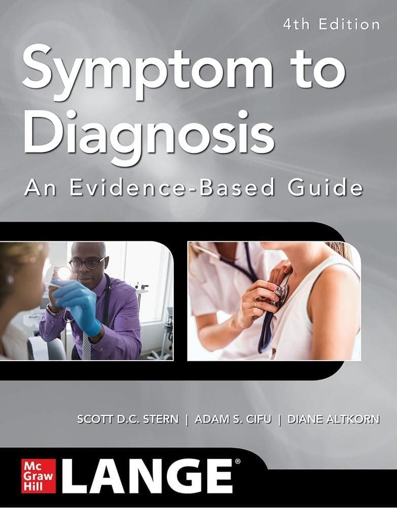 Symptom to Diagnosis An Evidence Based Guide, Fourth Edition Paperback – Big Book, 8 July 2023