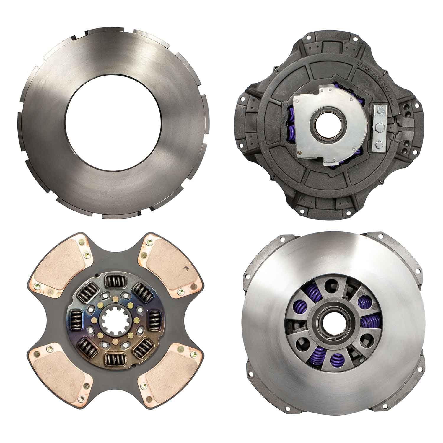 World American WA108050-59BW EZ Touch Clutch Kit (14" X 2", Ceramic, 8 Springs)