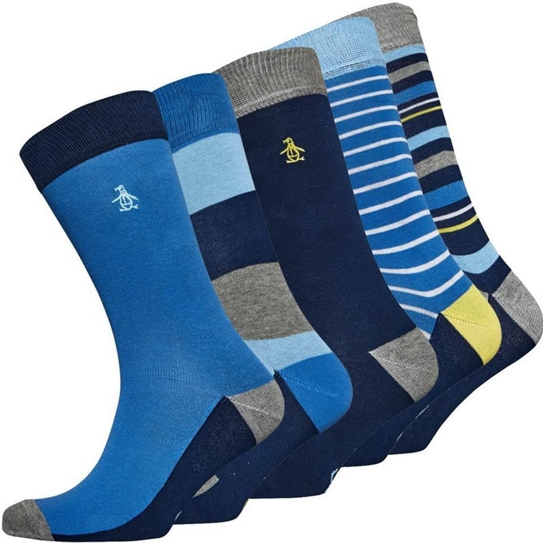 Original Penguin Mens 5 Pack Socks