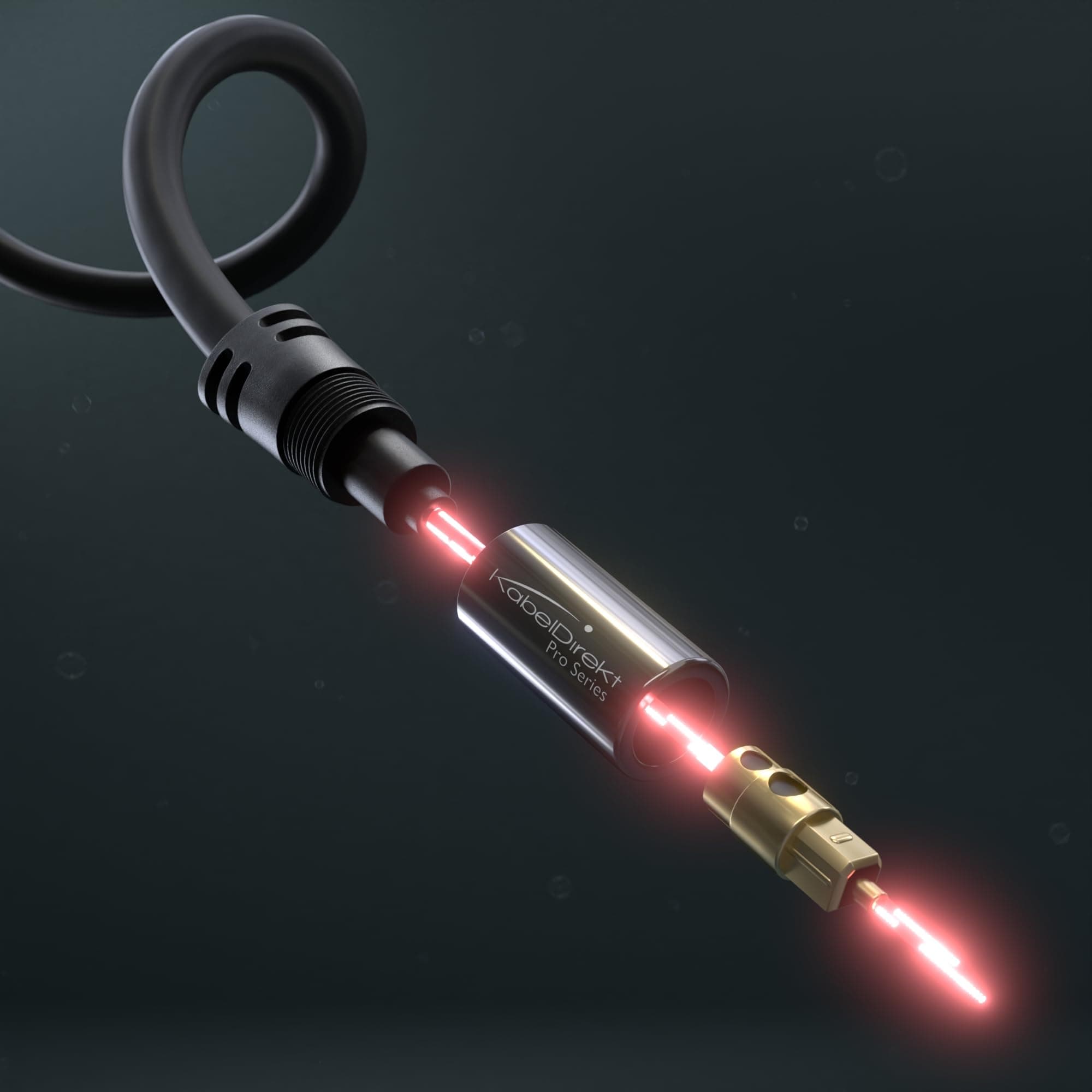 KabelDirekt Optical Digital Audio Cable (50 ft.) Home Theater Fiber Optic TOSLINK Male to Male Gold Plated Optical Cables Best for Playstation Xbox - PRO Series