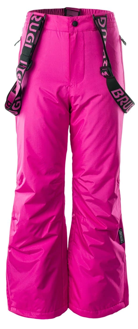 Brugi Children's Ski Trousers 1AHE | Waterproof for Track Pant Men's Snowboard Ski Snow Winter Trousers with Edge Protection | Boys Girls – Colour Selection | 's Saule Winter 5000 mm Hydrostatic Head