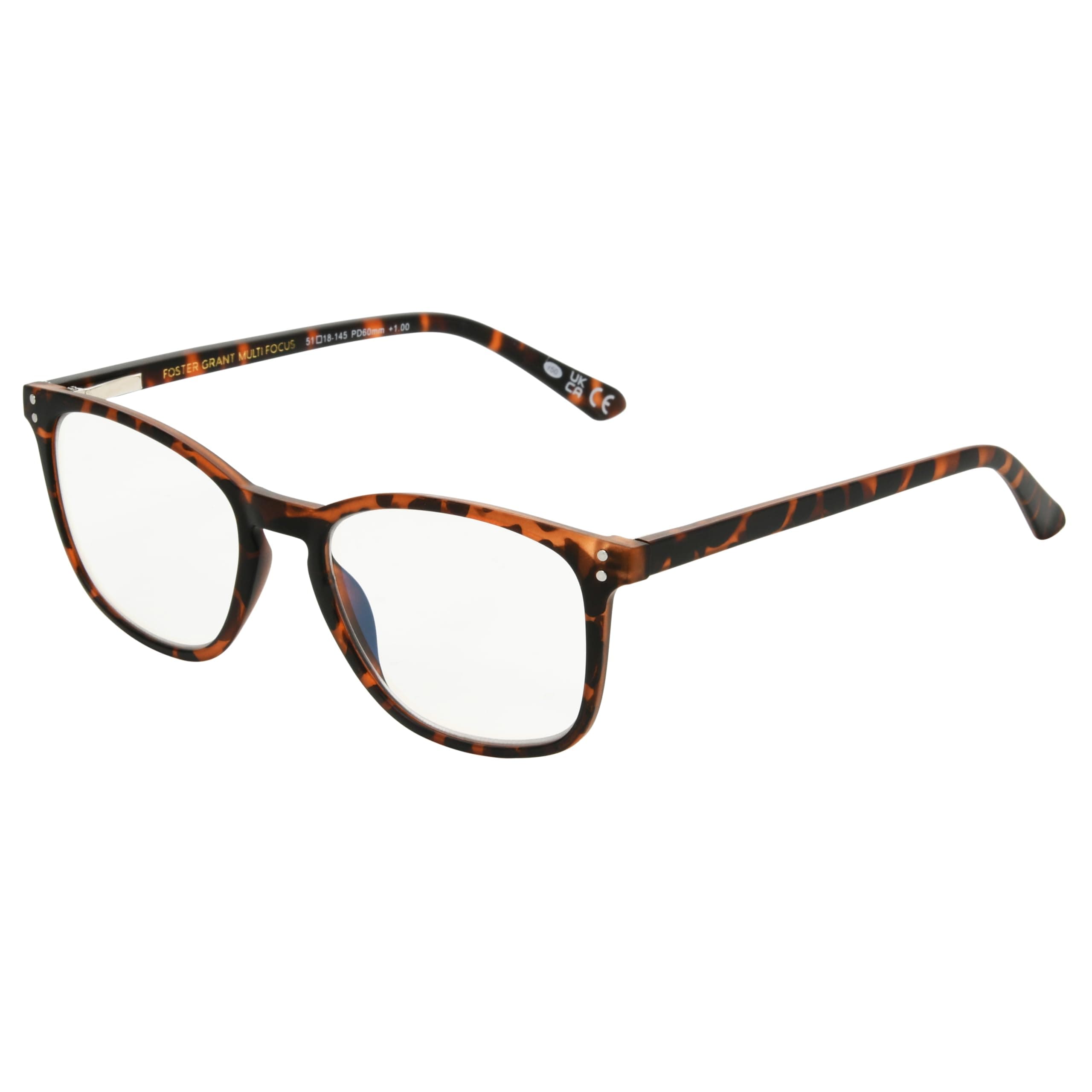 Camden Multifocus Rectangular Reading Glasses