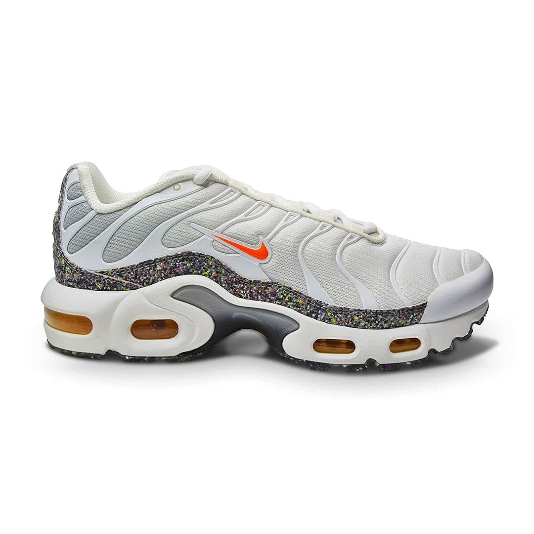 Juniors Tuned 1 Air Max Plus TN (GS) - DB1556 100 - White Total Orange