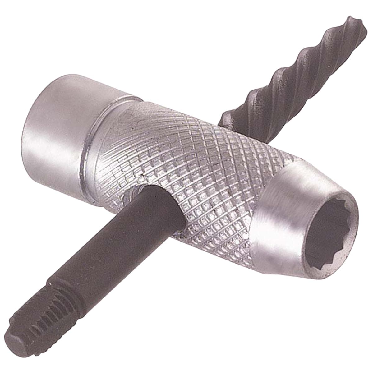 Electric Lubrication G904 Small 4-Way Grease Fitting Tool, SILVER