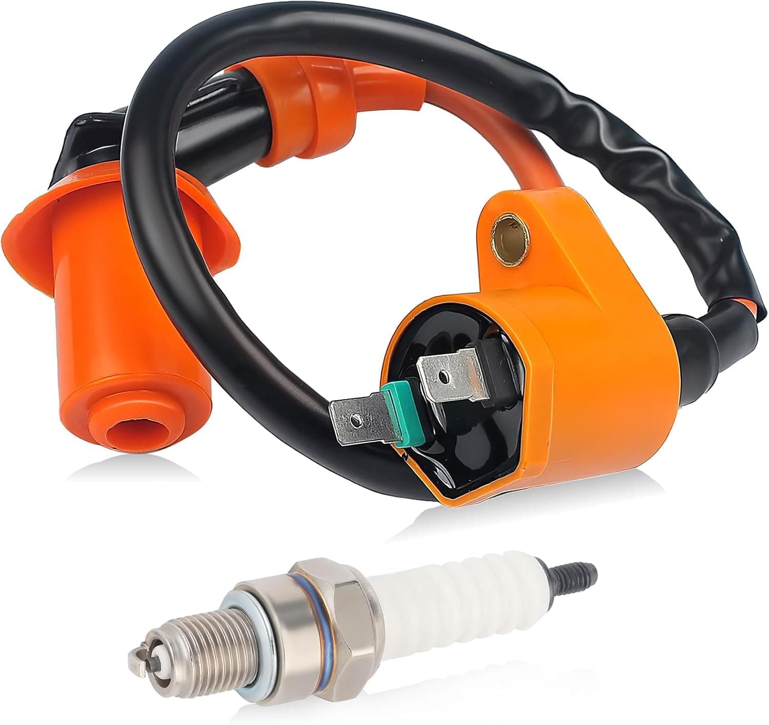 Savior GY6 150CC High Performance Racing Ignition Coil for SSR125 HONDA TRX125 TRX250 TRX250EX TRX300 1988-2018 Scooter Moped 50cc 125cc ATV Go Kart