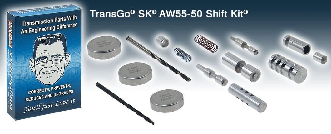 AW55-50SN Transgo Shift Kit Transmission Upgrade Fits 01-07 Models SK AW55-50